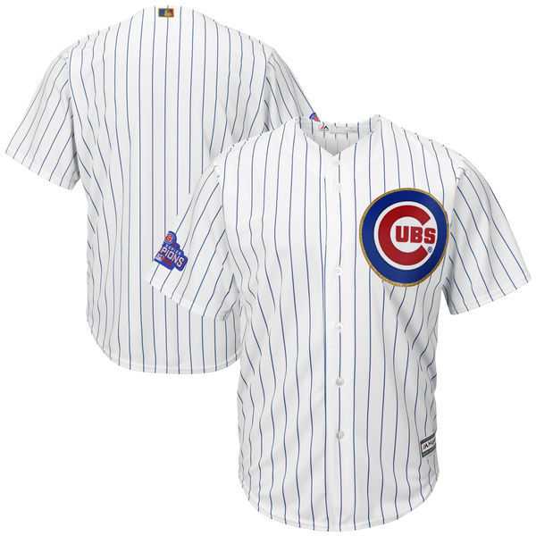 Chicago Cubs Blank White World Series Champions Gold Program New Cool Base Stitched Jersey,We sell and wholesale Chicago Cubs Blank White World Series Champions Gold Program New Cool Base Stitched Jersey on line form chian!